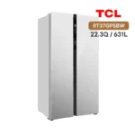 ตู้เย็น 2 ประตู tcl Side by Side (631L) รุ่น รีวิว TCL RT37GPSBW ตู้เย็น Side by Side 631 ลิตร แบบละเอียด ข้อดีข้อเสีย สเปคครบ ราคาล่าสุด ดีกว่า Samsung ไหม? พร้อมลิงก์ซื้อ Shopee ราคาถูกสุด