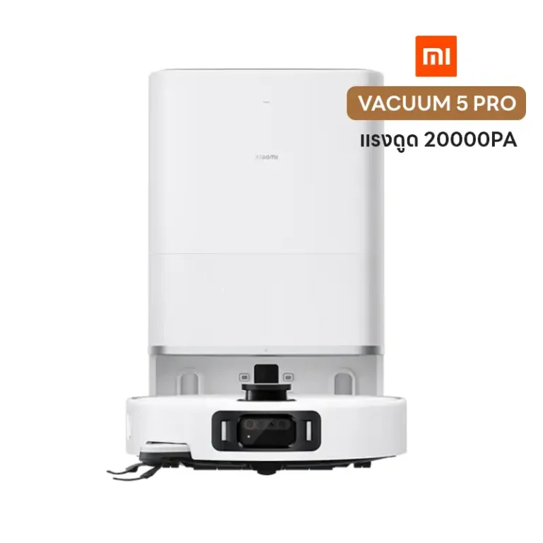 รีวิว Xiaomi Robot Vacuum 5 Pro หุ่นยนต์ดูดฝุ่นตัวจบ แรงดูด 20000Pa