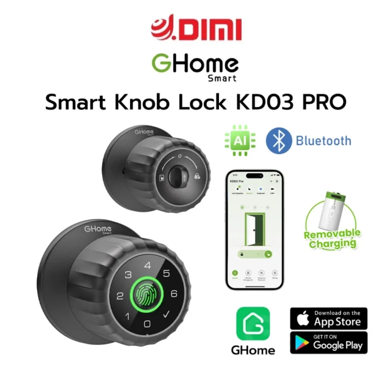 GHome Smart KD03 PRO ลูกบิดประตูดิจิตอล