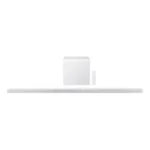 รีวิว Samsung Soundbar HW-S801DXT มุมมองด้านหน้าพร้อมรีโมทคอนโทรล