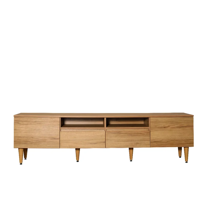 TV Cabinet ชั้นวางทีวีขนาด 75 นิ้ว ชั้นวางทีวี FurintrendNordic 1